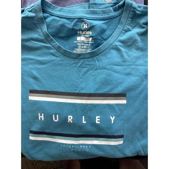 4 Men’s Tee Shirts Size‎ Large Disney, Salt Life, Hurley, And Nautica - Picture 2 of 6